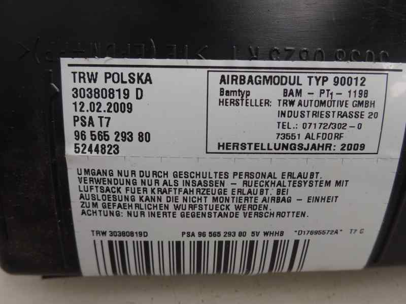 AIRBAG DELANTERO DERECHO PEUGEOT 308 1.4 VTI MT 95CV