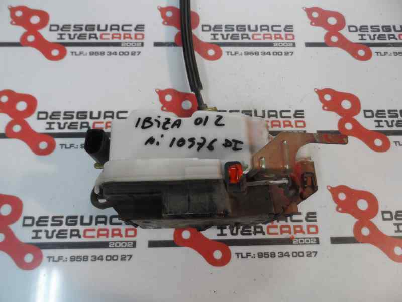 CERRADURA PUERTA DELANTERA IZQUIERDA SEAT IBIZA 1.4 MT 60CV | 44KW