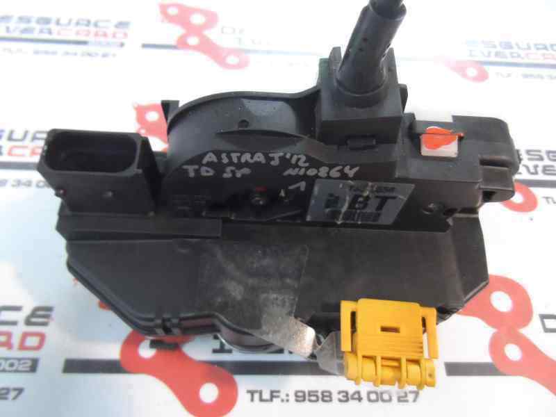 CERRADURA PUERTA TRASERA DERECHA OPEL ASTRA 2.0 CDTI MT 165CV
