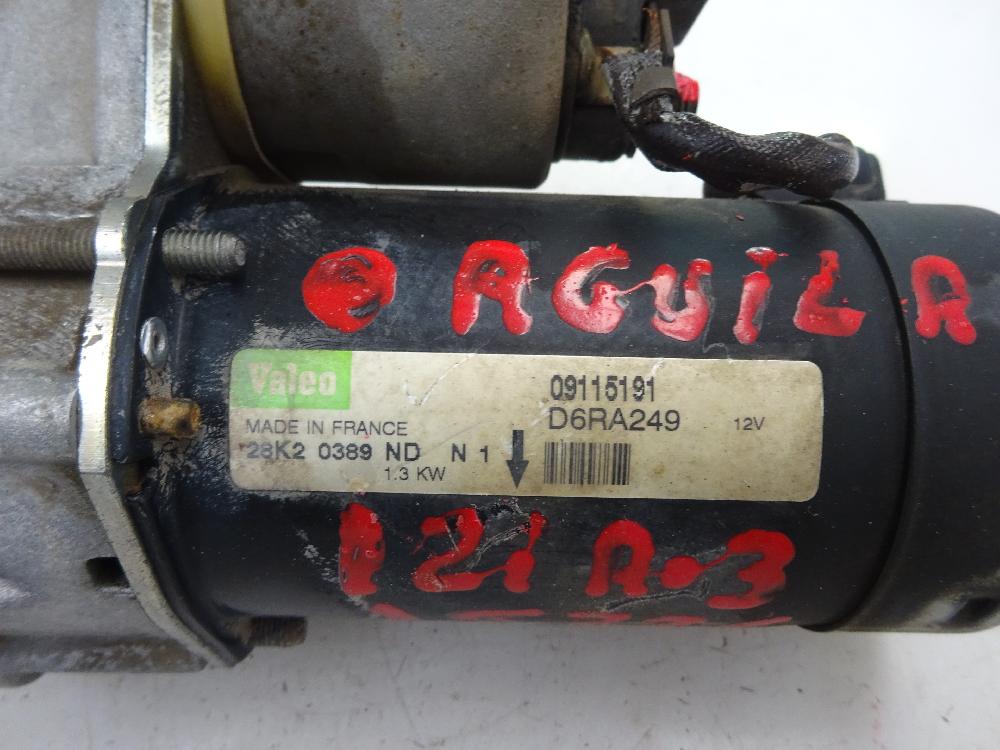 MOTOR ARRANQUE OPEL AGILA 1.2 MT 75CV