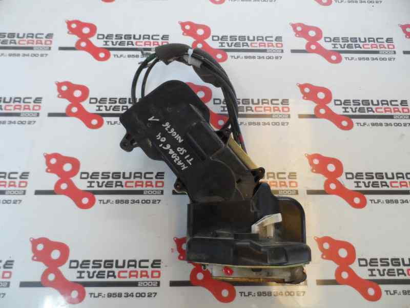 CERRADURA PUERTA TRASERA IZQUIERDA MAZDA 6 2.0 MZR-CD MT 136CV | 100KW