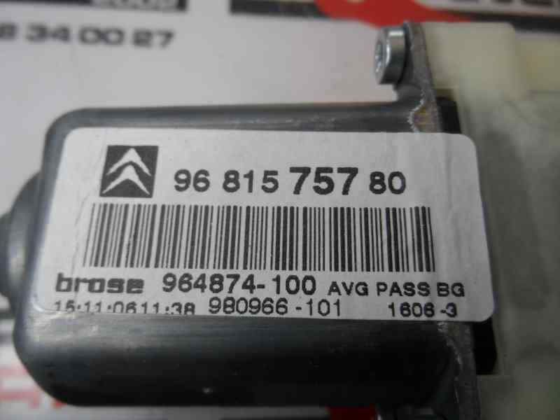 MOTOR ELEVALUNAS DELANTERO IZQUIERDO CITROEN C4 2007 1.6 AMT 109CV | 80KW