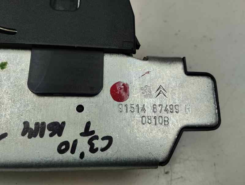 CERRADURA MALETERO PORTON CITROEN C3 1.1 MT 60CV