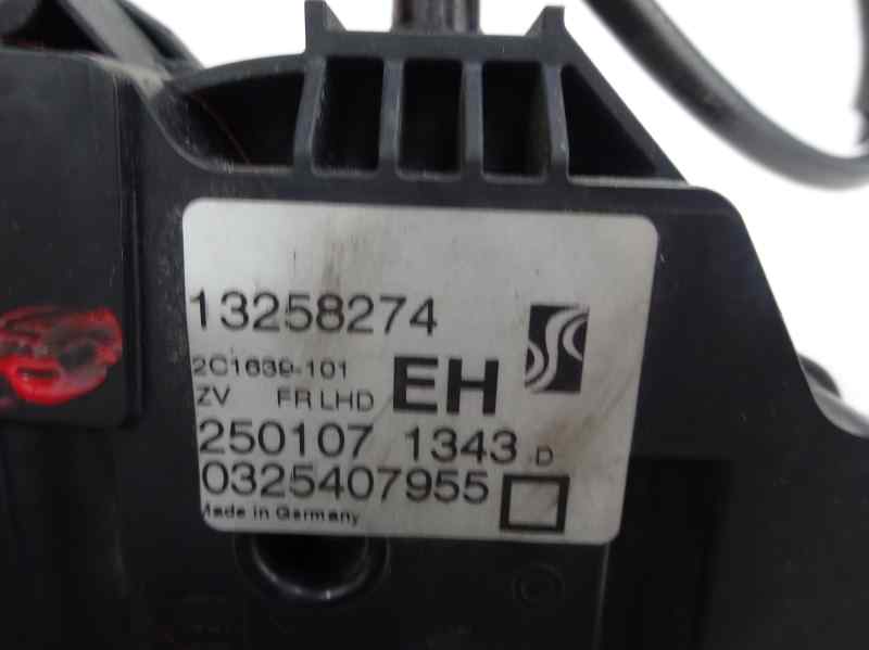 CERRADURA PUERTA DELANTERA DERECHA OPEL CORSA 1.3 CDTI MT 75CV