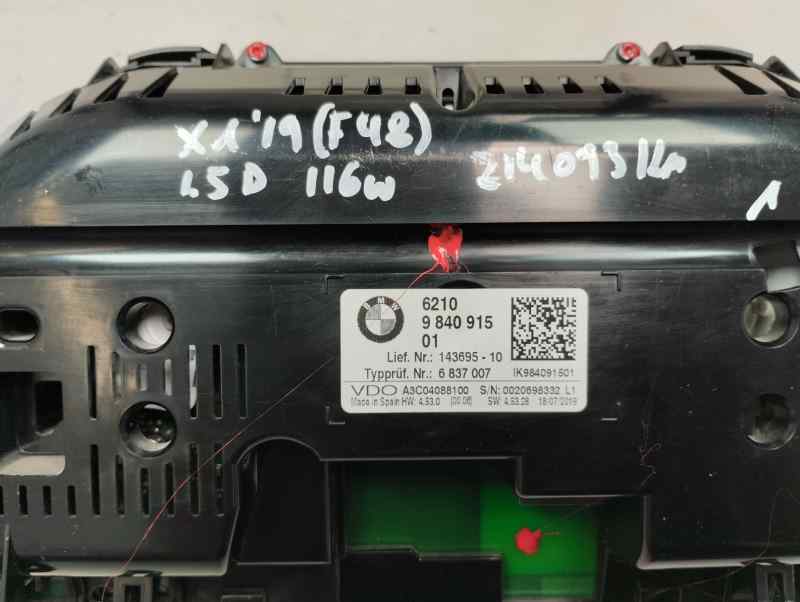 CUADRO INSTRUMENTOS BMW X1 1.5 16D SDRIVE MT 116CV