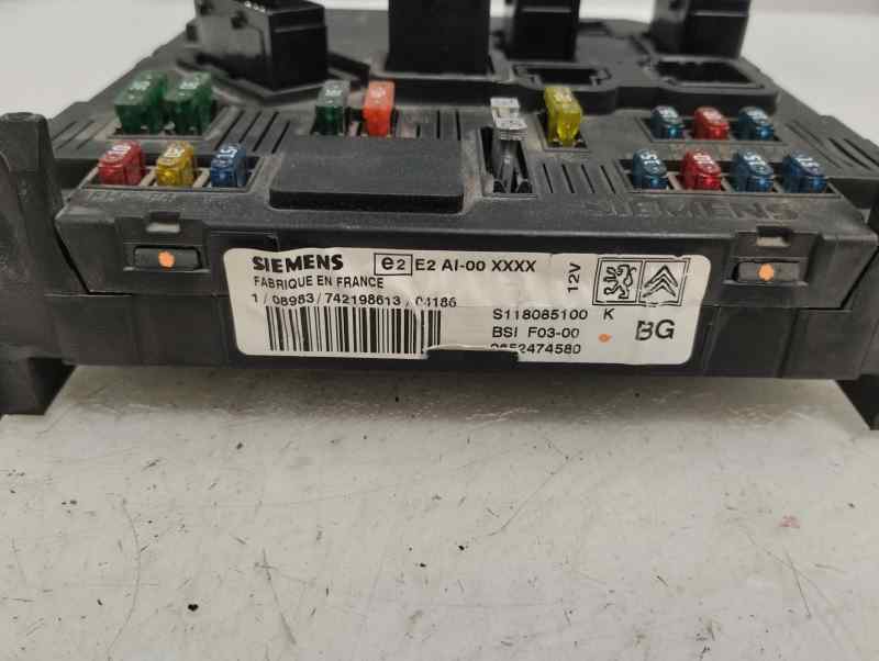CAJA RELES FUSIBLES CITROEN C2 1.4 HDI MT 68CV