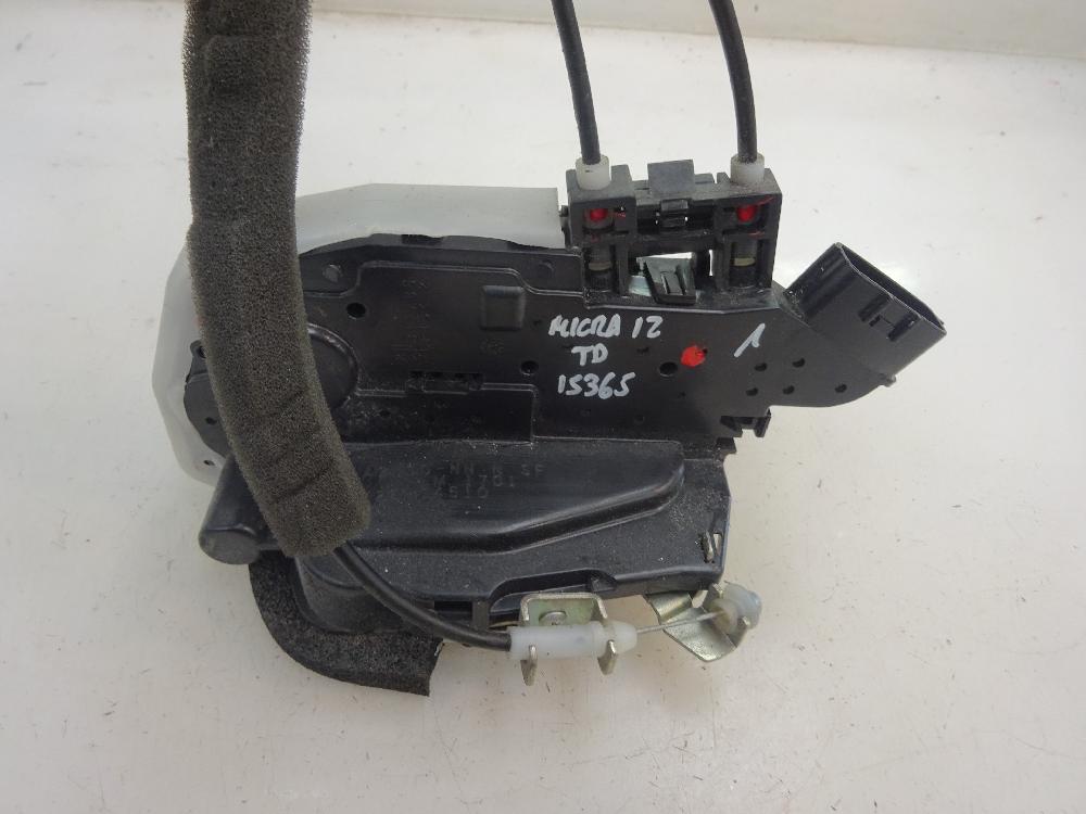 CERRADURA PUERTA TRASERA DERECHA NISSAN MICRA 1.2 MT 98CV | 72KW