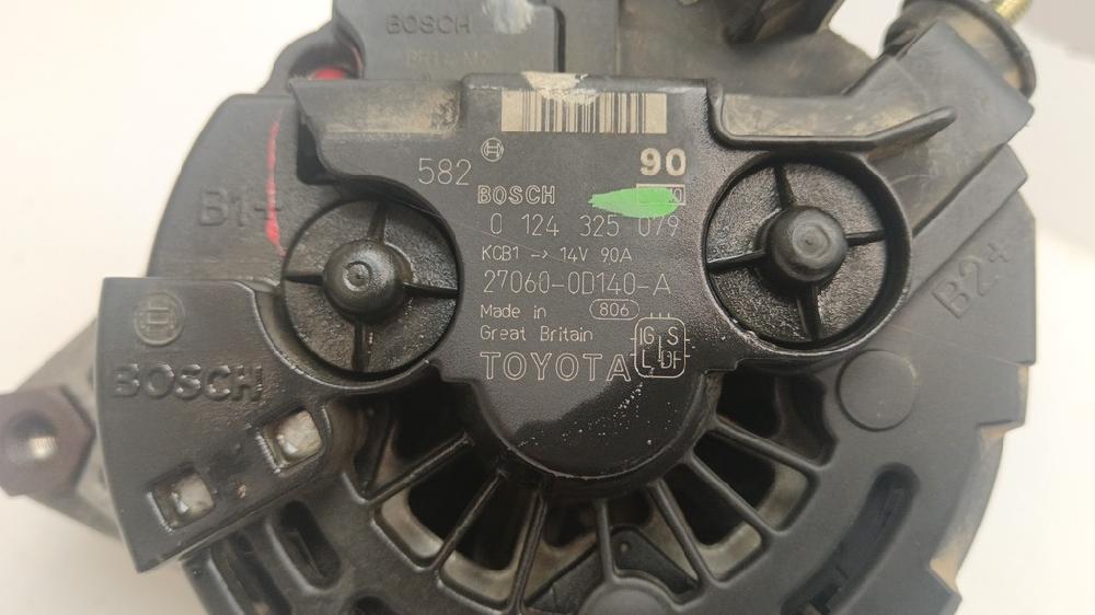 ALTERNADOR TOYOTA AVENSIS 2005 1.8 MT 129CV | 95KW