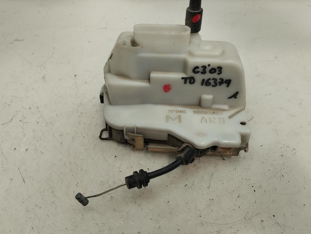 CERRADURA PUERTA TRASERA DERECHA CITROEN C3 1.4 HDI MT 70CV