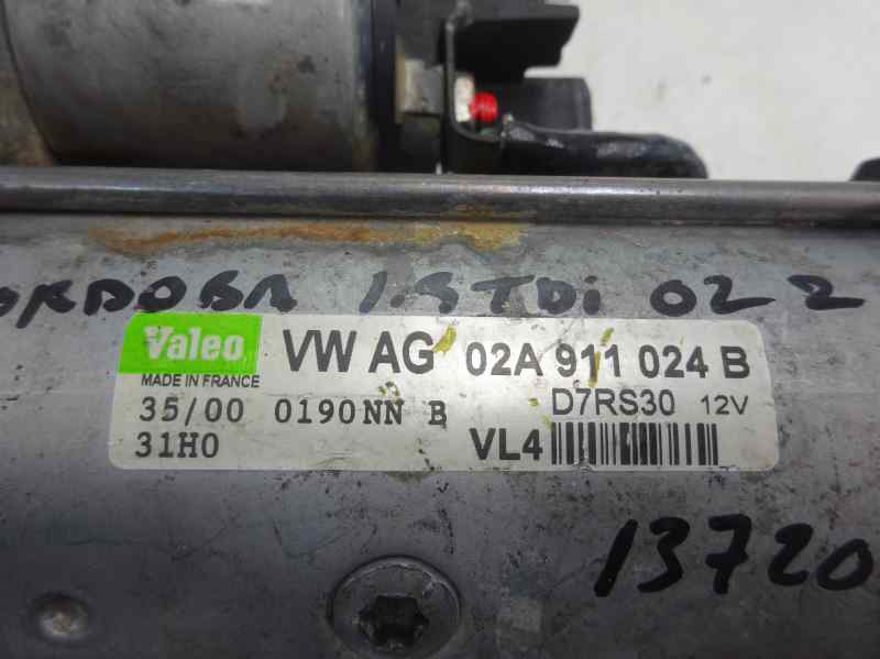 MOTOR ARRANQUE SEAT CORDOBA 1.9 TD MT 110CV