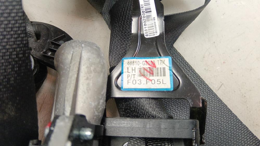 CINTURON SEGURIDAD DELANTERO IZQUIERDO HYUNDAI IONIQ 1.6 HYBRID AMT 105CV
