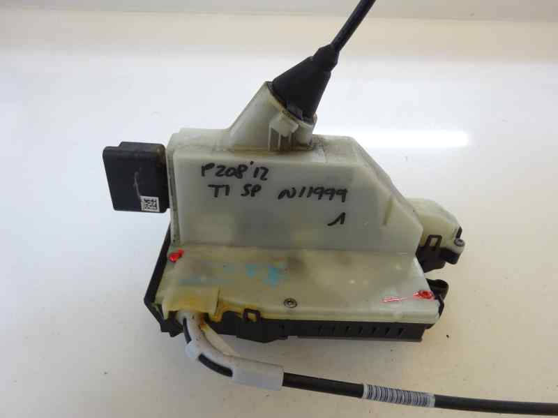 CERRADURA PUERTA TRASERA IZQUIERDA PEUGEOT 208 1.4 HDI MT 68CV