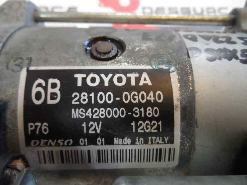 MOTOR ARRANQUE LEXUS IS 2.2 220D MT 177CV