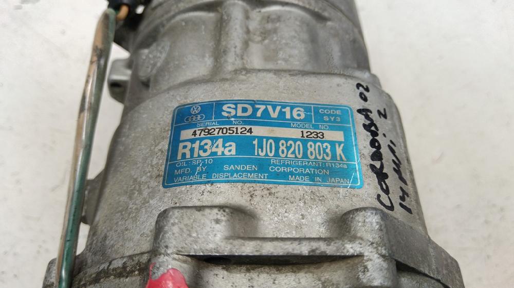 COMPRESOR AIRE ACONDICIONADO SEAT CORDOBA 1.4 MT 60CV | 44KW
