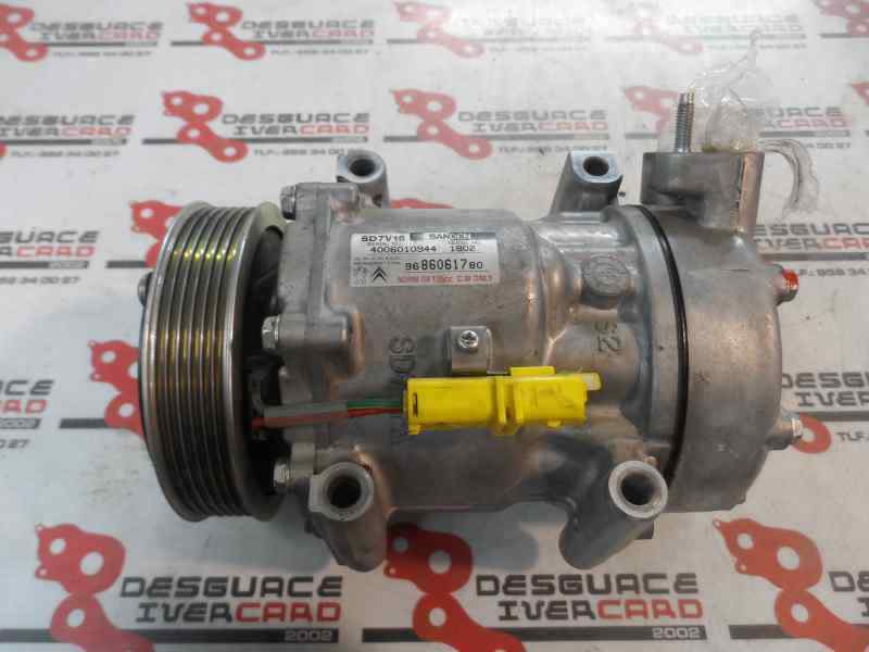 COMPRESOR AIRE ACONDICIONADO PEUGEOT EXPERT 1 6 HDI 5MT L1 2495KG 90CV | 66KW