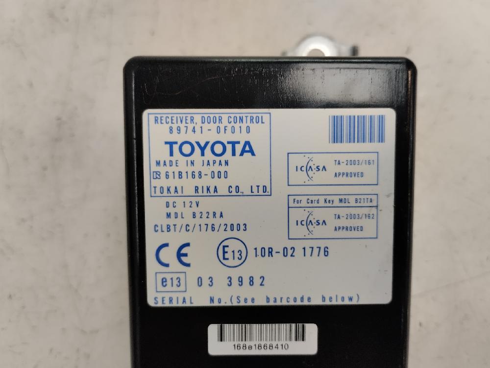 MODULO ELECTRONICO TOYOTA COROLLA VERSO 1.8 AMT 129CV