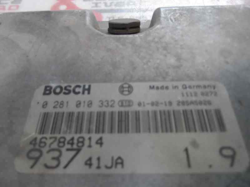 CENTRALITA MOTOR UCE ALFA ROMEO 147 1.9 JTD MT 115CV