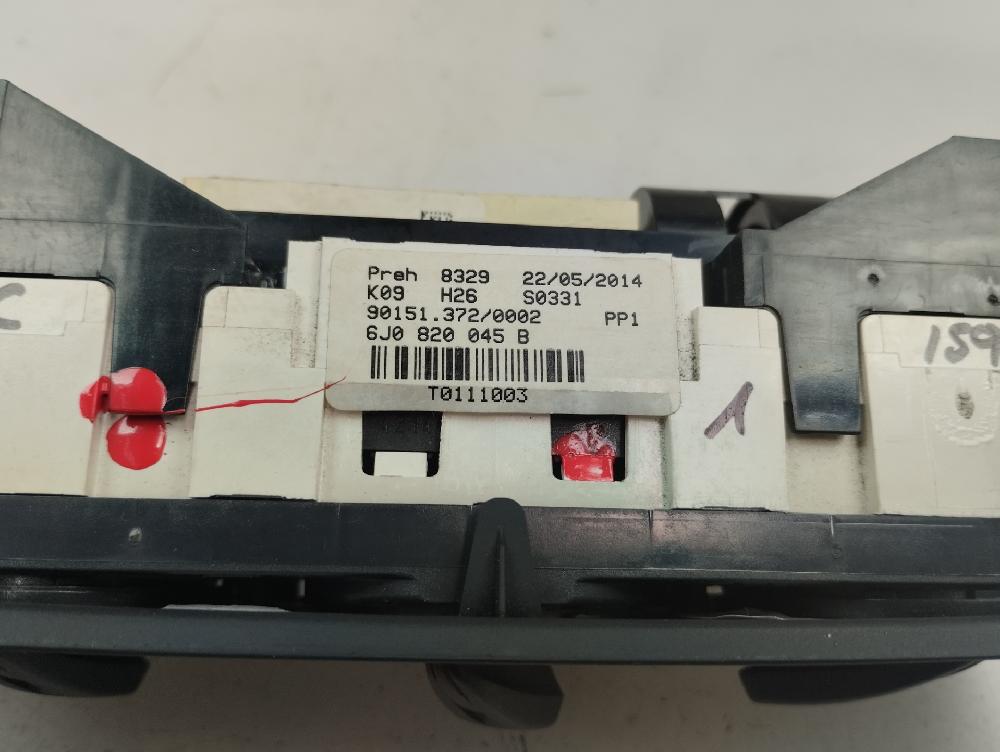 MANDO CALEFACCION AIRE ACONDICIONADO SEAT IBIZA 1.6 TDI MT 90CV