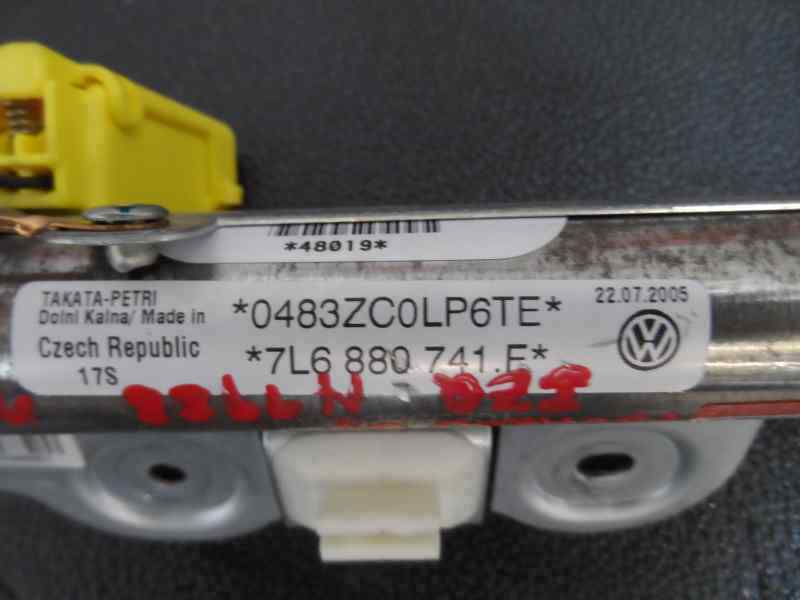 AIRBAG CORTINA DELANTERO IZQUIERDO VOLKSWAGEN TOUAREG 3.0 TDI MT 225CV