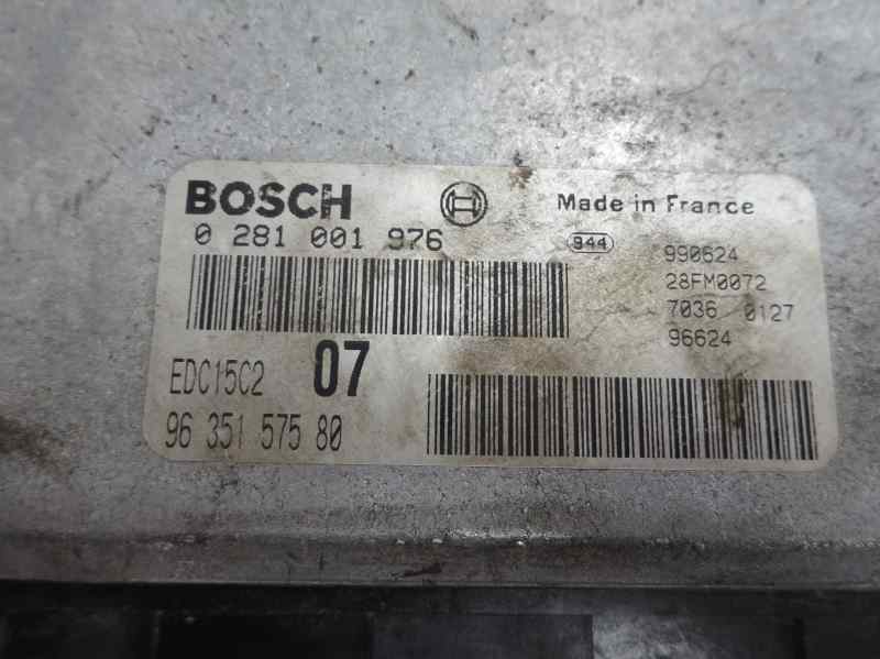 CENTRALITA MOTOR UCE PEUGEOT 306 2.0 MT HDI 90CV