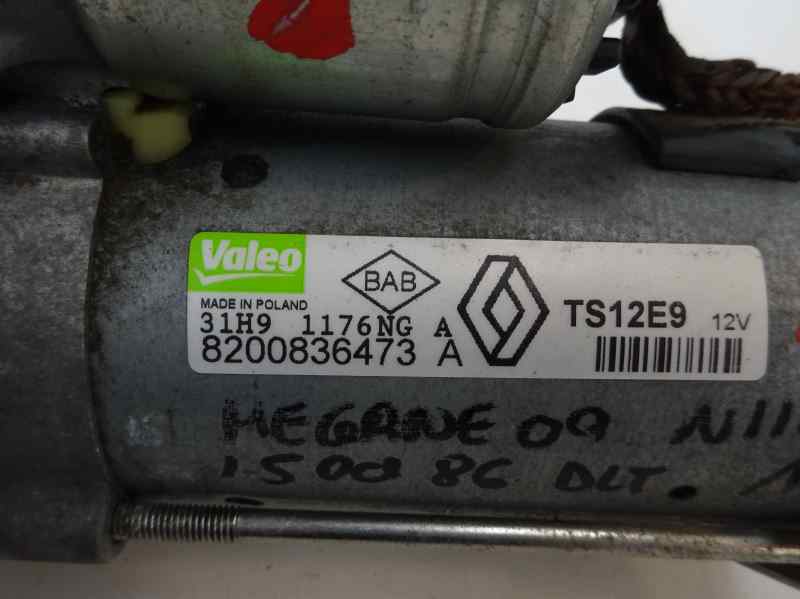 MOTOR ARRANQUE RENAULT MEGANE 2009 1.5 DCI MT 85CV