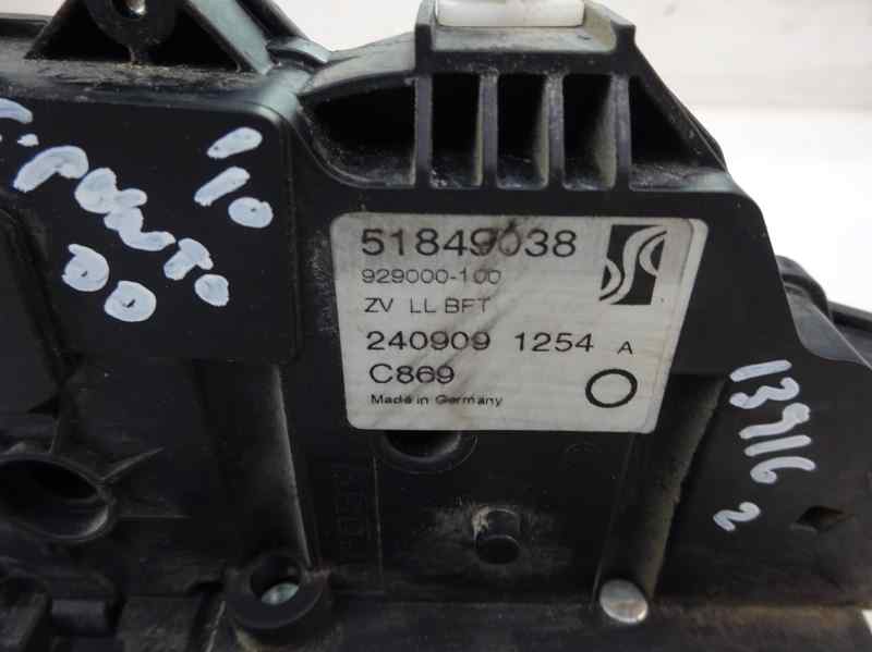 CERRADURA PUERTA DELANTERA DERECHA FIAT GRANDE PUNTO 1.4 6 MT 77CV