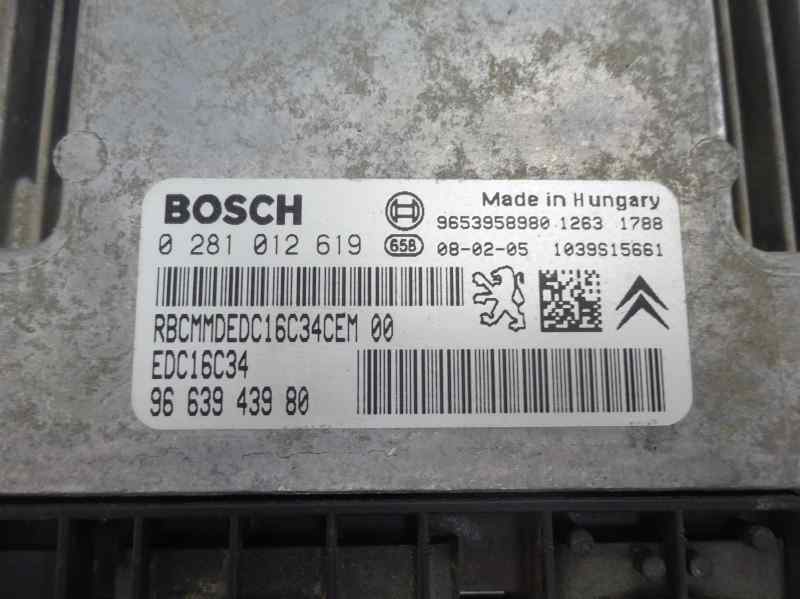 CENTRALITA MOTOR UCE CITROEN BERLINGO 1.6 HDI MT 90CV