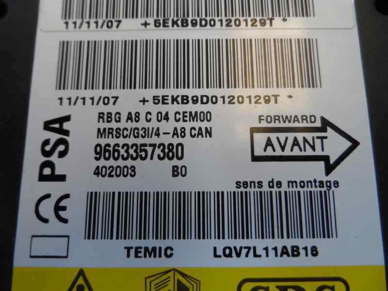 CENTRALITA AIRBAG CITROEN C3 1.1 MT 61CV | 44KW
