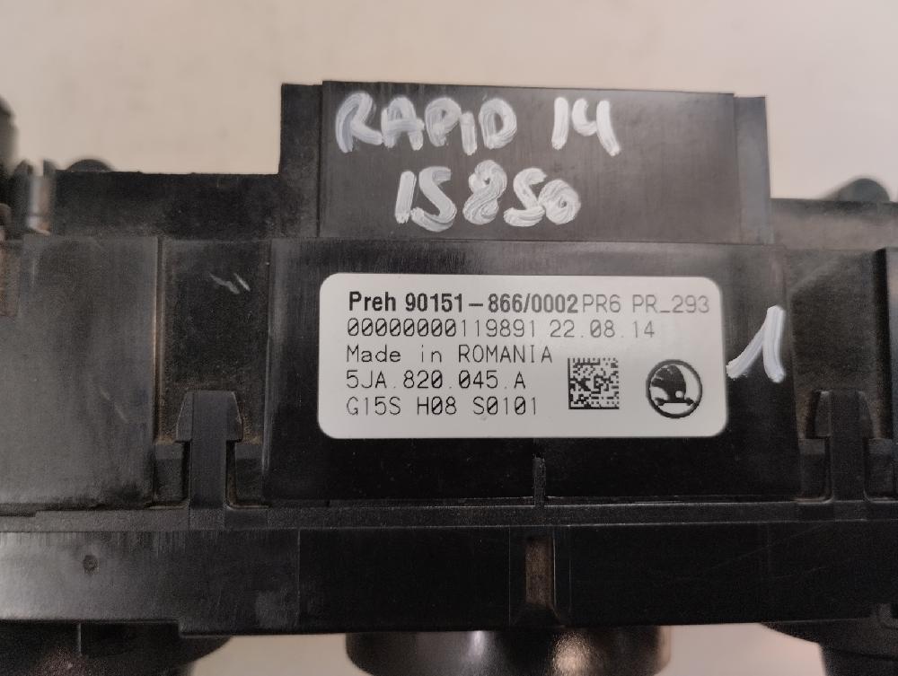 MANDO CALEFACCION AIRE ACONDICIONADO SKODA RAPID 1.2 TSI MT 86CV
