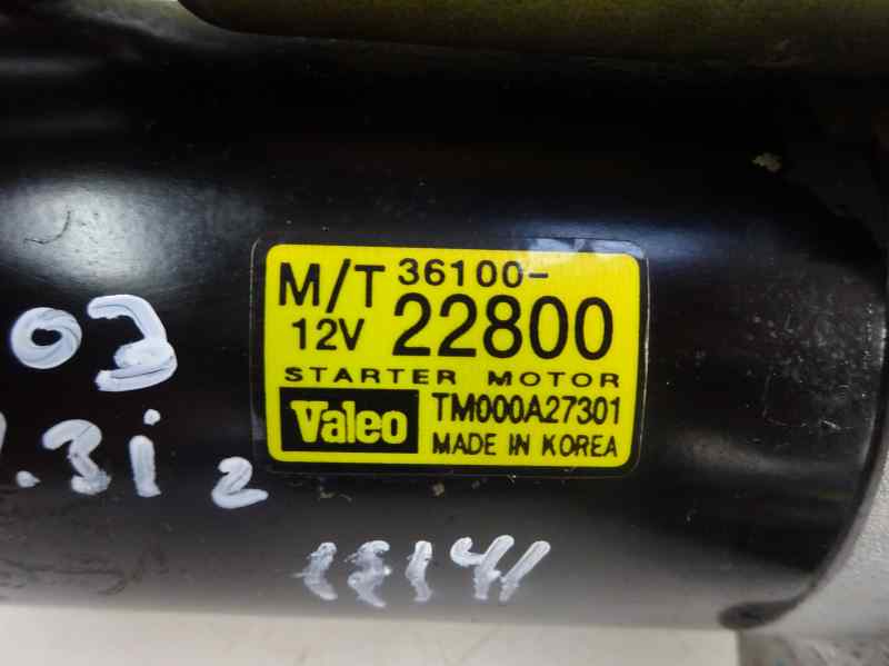 MOTOR ARRANQUE HYUNDAI GETZ 1.3 MT 82CV | 60KW