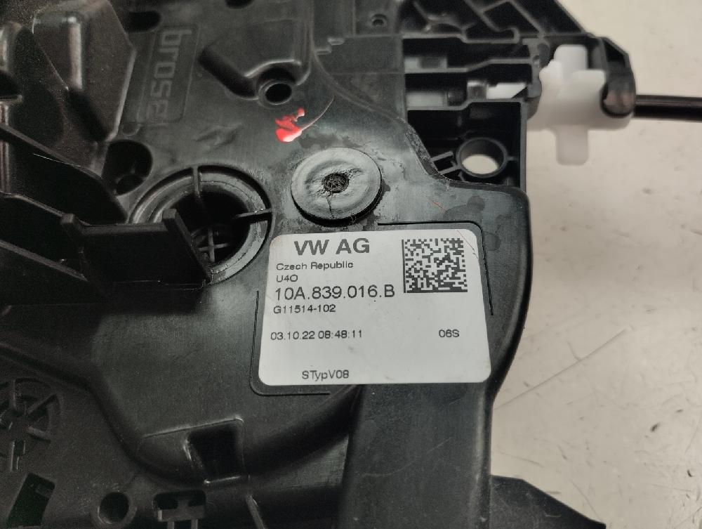 CERRADURA PUERTA TRASERA DERECHA SKODA FABIA 1.0 TSI MT 95CV