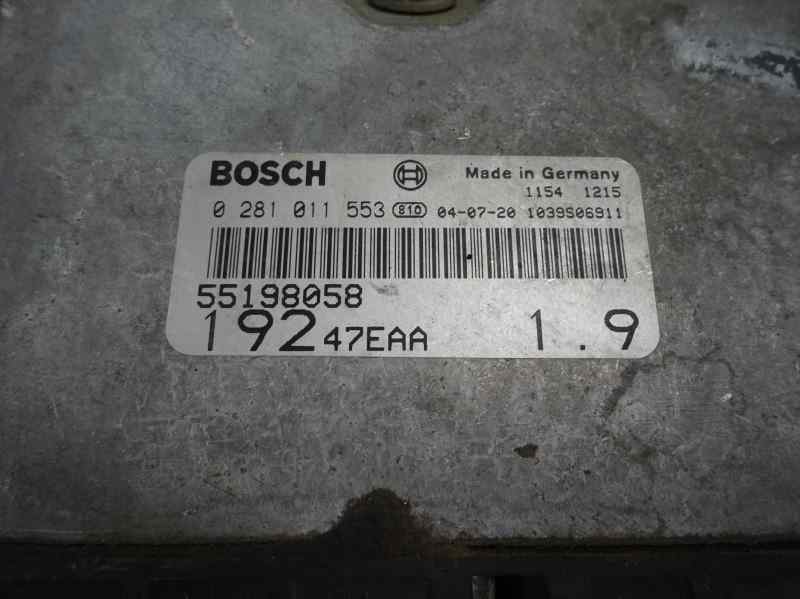 CENTRALITA MOTOR UCE FIAT STILO 1.9 TD MT 115CV