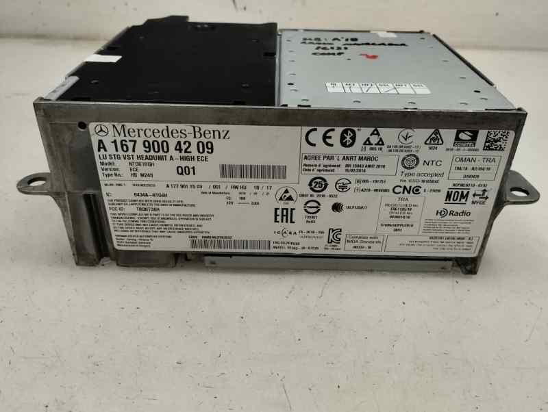SISTEMA AUDIO RADIO CD MERCEDES BENZ CLA 2018 1.5 180 D MT 116CV
