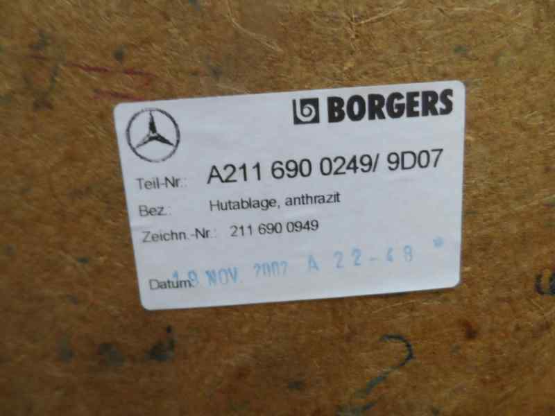 BANDEJA TRASERA MERCEDES BENZ CLASE E 2003 2.2 MT 143CV | 105KW