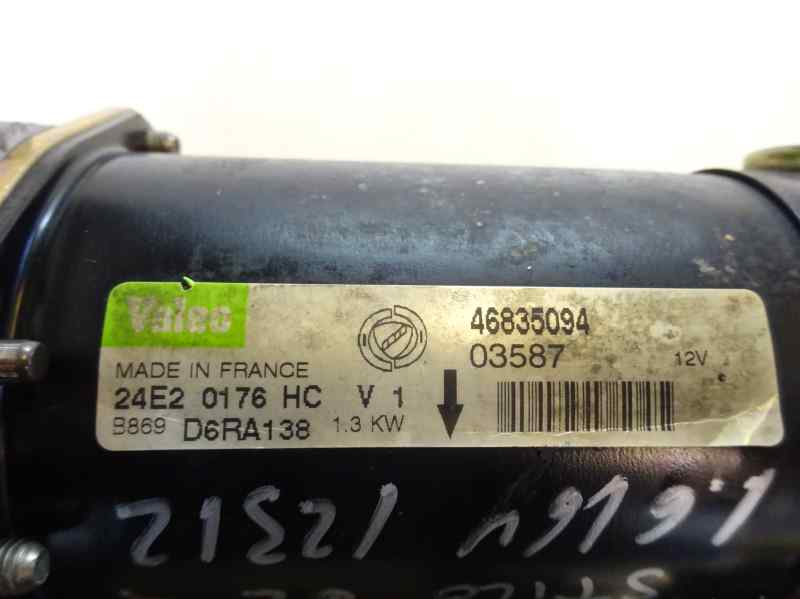 MOTOR ARRANQUE FIAT STILO 2002 1.6 MT 103CV | 76KW