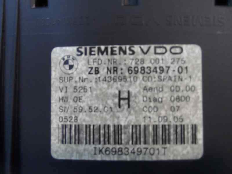 CUADRO INSTRUMENTOS BMW SERIE 3 3.0 330XD MT 231CV