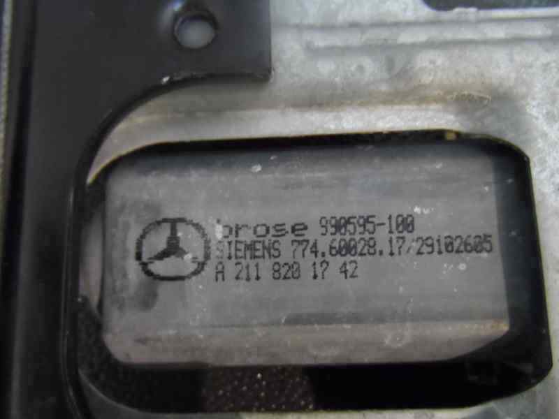 ELEVALUNAS DELANTERO DERECHO MERCEDES BENZ CLASE C 2.2 MT 143CV | 105KW