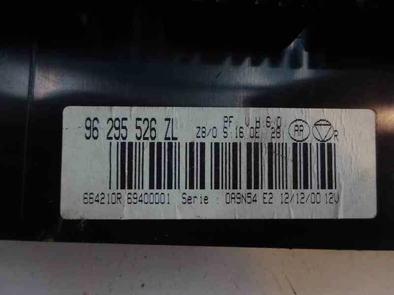 MANDO CLIMATIZADOR PEUGEOT 607 2.2 HDI MT 133CV