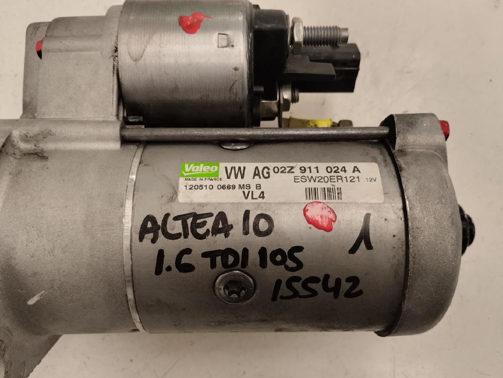 MOTOR ARRANQUE SEAT ALTEA 1.6 MT 105CV | 77KW