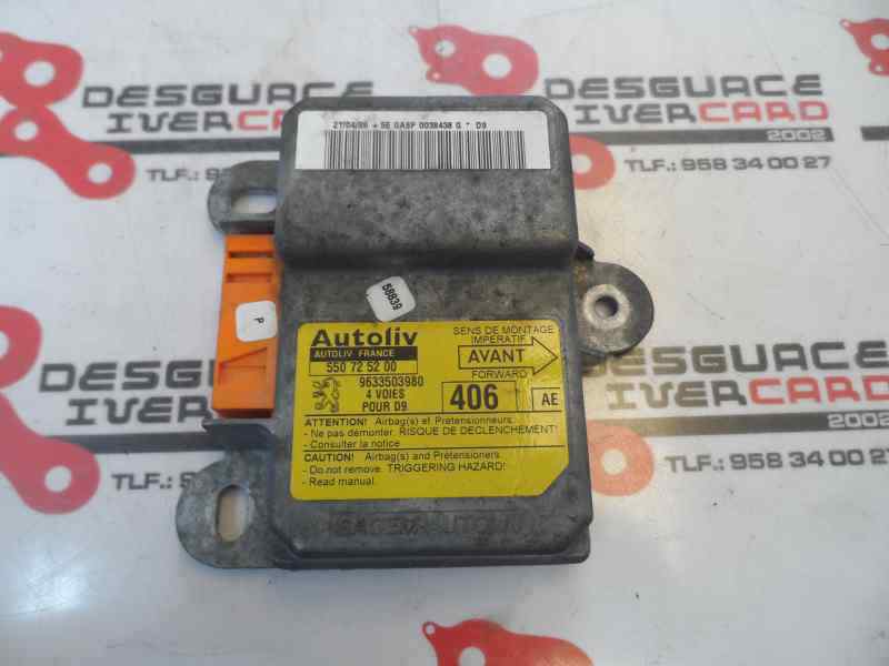 CENTRALITA AIRBAG PEUGEOT 406 2.0 HDI MT 110CV