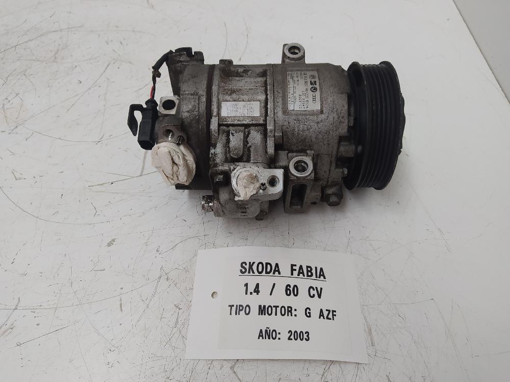 SKODA Fabia 6Y (1999-2007) Помпа кондиціонера 6Q0820803D,DENSO 22878321