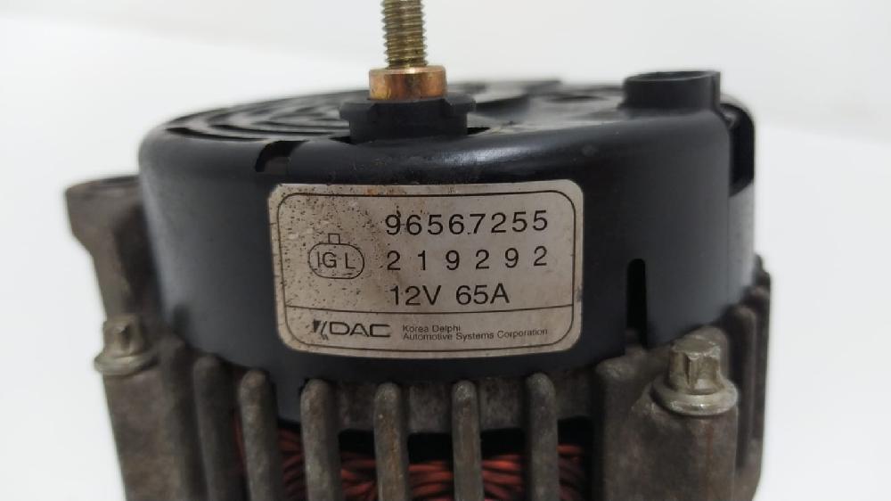 Alternador 96567255 de Chevrolet Matiz 2005-2005 - pieza usada