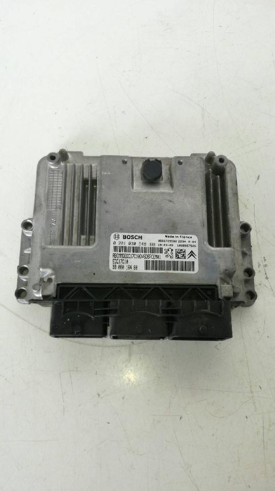 CITROËN C4 Cactus 1 generation (2014-2024) Блок керування двигуном ECU 9808016480,9666729580 27770669