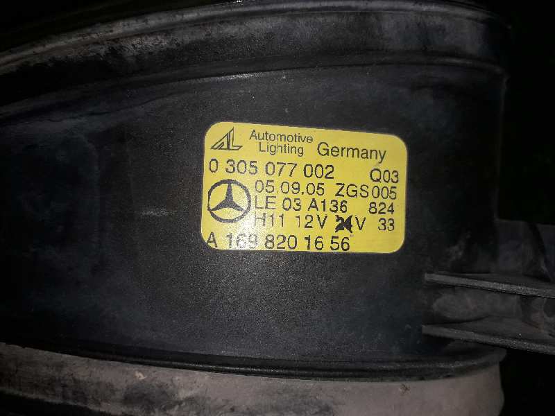 MERCEDES-BENZ M-Class W164 (2005-2011) Правий передній протитуманний фар 0305077002 18880179