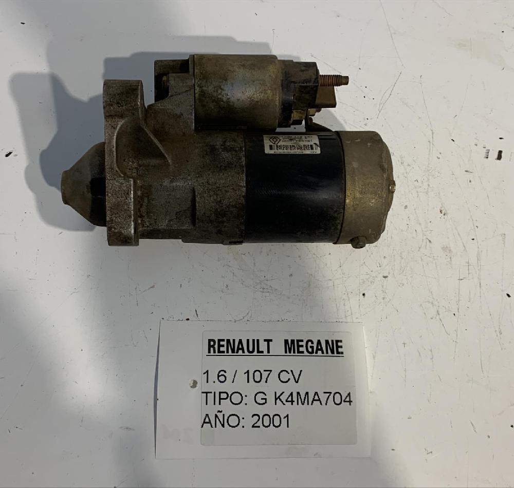 Starter motor 7700116282 de Renault Megane i fase 2 berlina (ba0) 1999-2002 107 CV - pieza usada