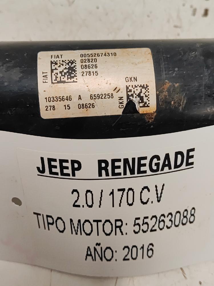 JEEP Renegade 1 generation (2015-2024) Коротка приводна валка коробки передач 00552674310,6592258 27775304