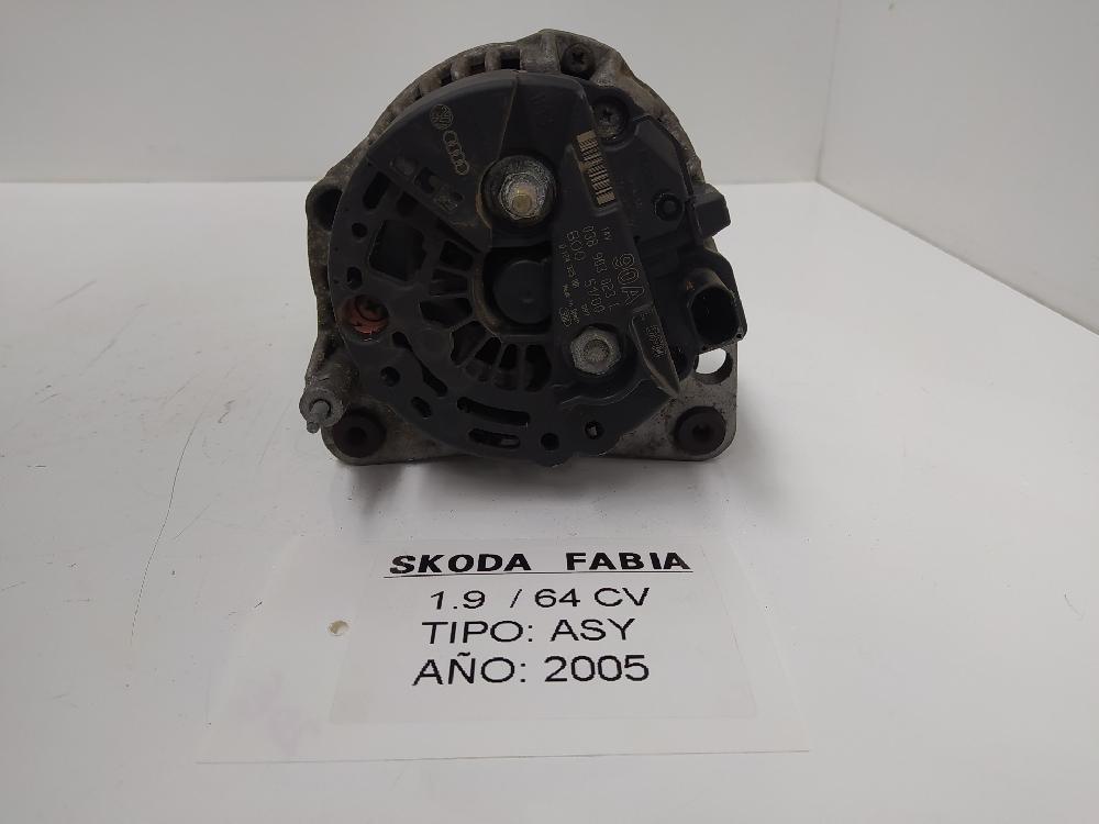 SKODA Fabia 6Y (1999-2007) Генератор 0124325001 22886667