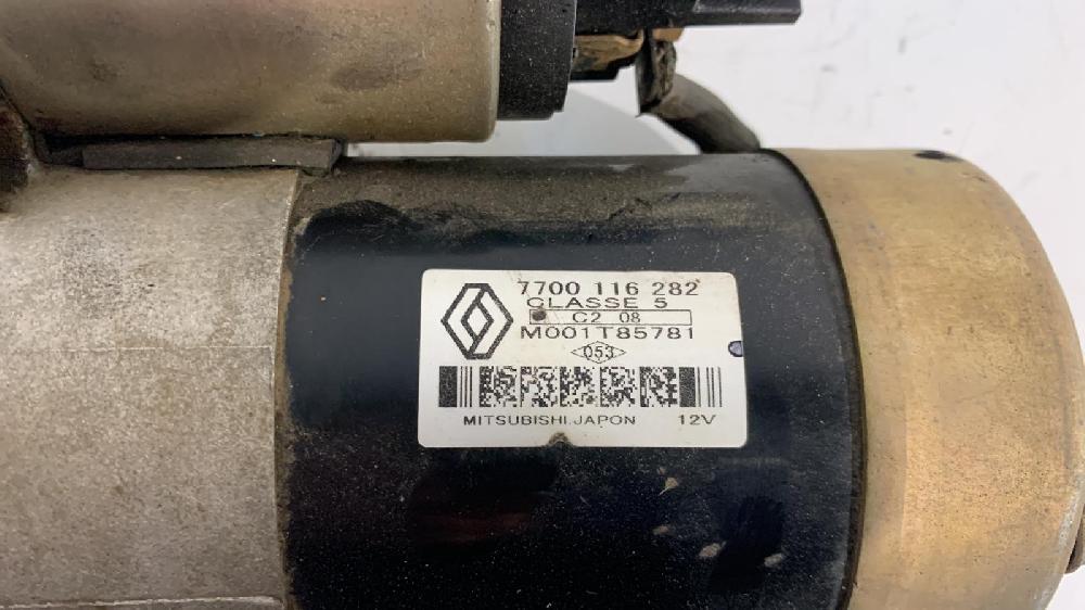 Starter motor F9Q748 7700116282 de Renault Megane scénic (ja0/1_) 2000-2003 - pieza usada