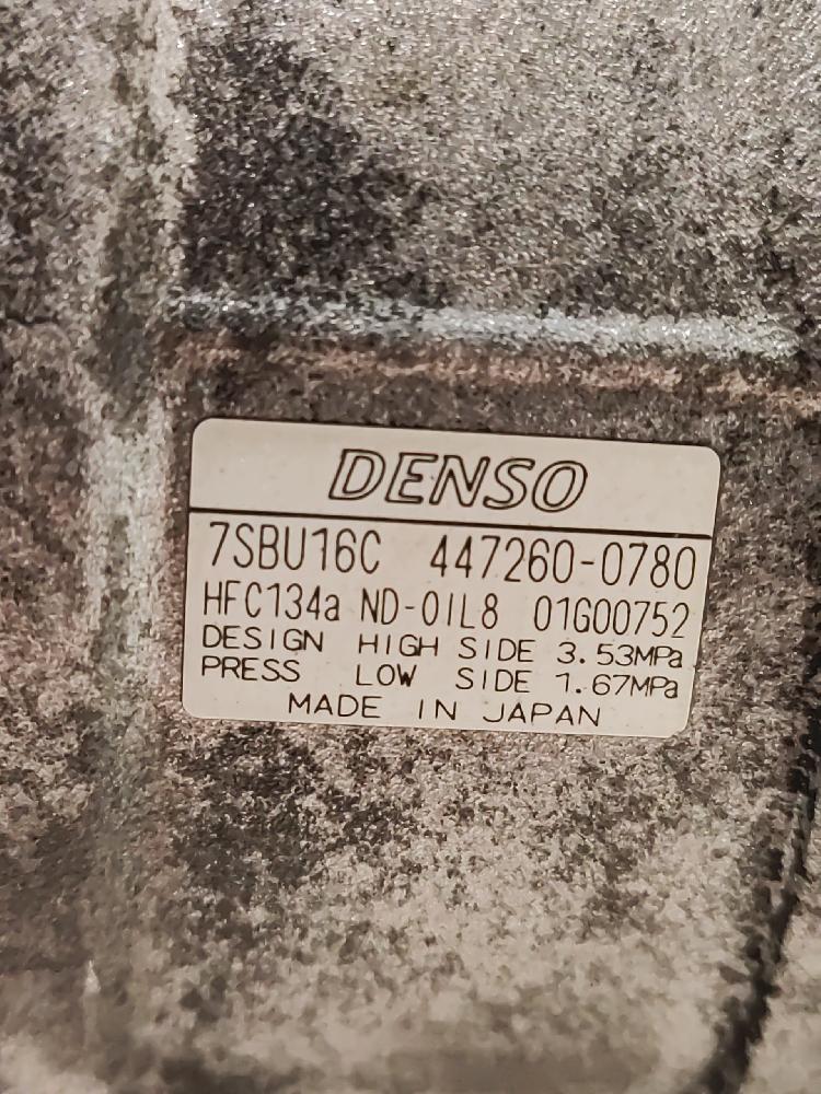 Compresor del aire acondicionado 256S3 4472600780 de Bmw Serie 5 berlina (e39) 1995-2003 - pieza usada