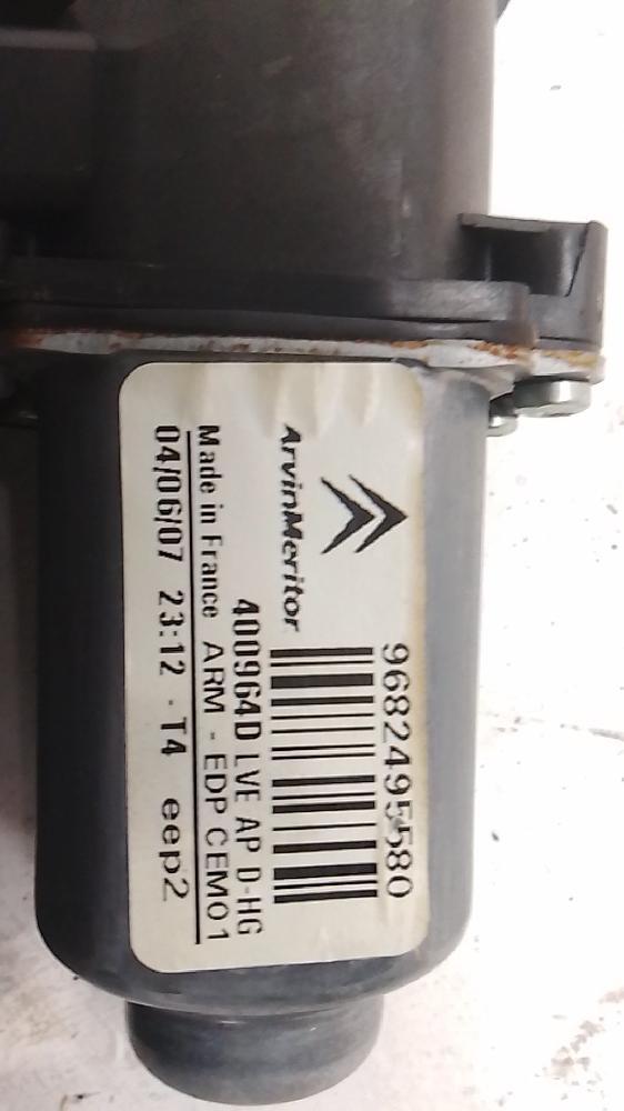 Motor elevalunas delantero derecho 9682495580 de Citroen C4 grand picasso i (ua_) 2010-2013 - pieza usada